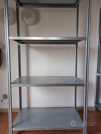 Scaffali zincato liscio con ganci