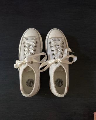 Scarpe Wampum Argento