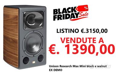 UNISON RESEARCH MAX MINI DIFF. NOCE BLACK FRIDAY