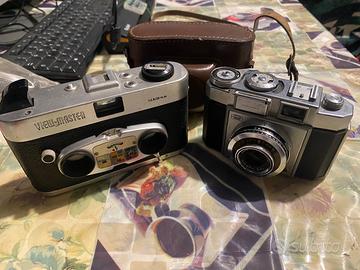 Vecchie macchine fotografiche