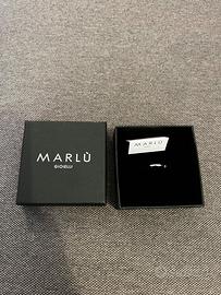 Orecchino a cerchio Marlu’ gioielli argento 