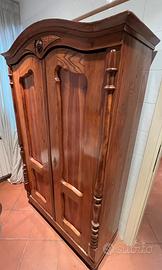Armadio in legno 2 ante