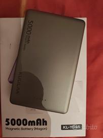 powerbank professionale wireless metallo magnetico