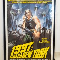 Locandina "1997: Fuga Da New York" John Carpenter