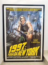 Locandina "1997: Fuga Da New York" John Carpenter