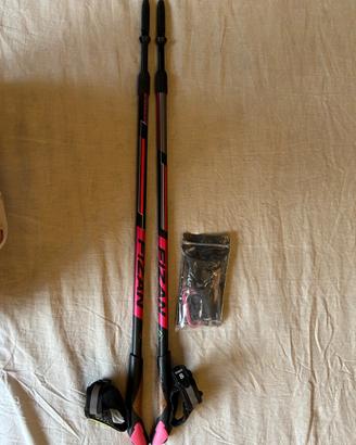 bastoncini da Nordic Walking Fizan Speed Pink