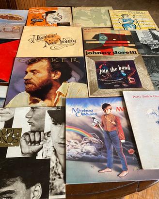 Collezione di dischi in vinile 45, 33, 78 giri