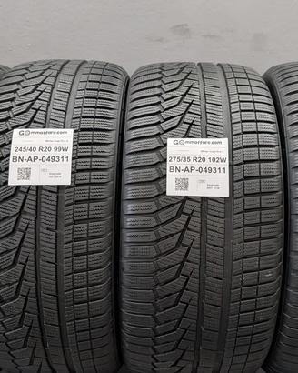 4 Pneumatici Bimisura Ant 245/40R20 Post 275/35R20