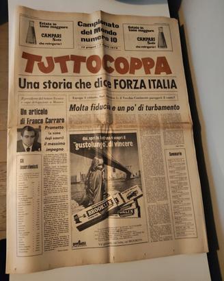 giornale tuttocoppa 1974