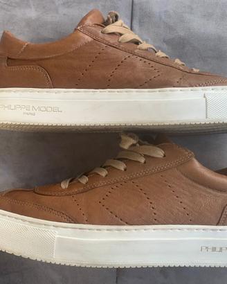 Scarpe Sneakers Uomo Philippe Model Paris In Pelle