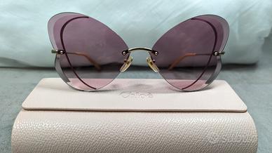Occhiali Chloé rosa 
