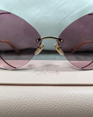 Occhiali Chloé rosa 