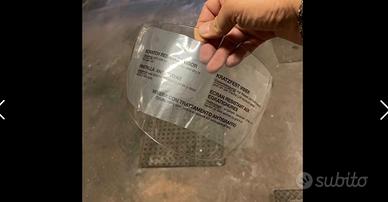 Visiera casco jet dainese