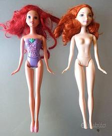 Principessa Ariel e Merida lotto Bambole Mattel