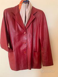 Giacca donna in vera pelle taglia 46