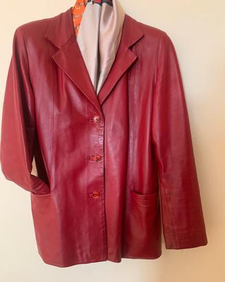 Giacca donna in vera pelle taglia 46