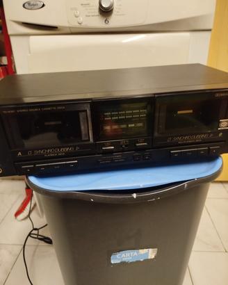 stereo doppia cassetta jvc