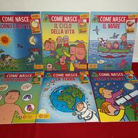 5 fascicoli di scienze per bambini