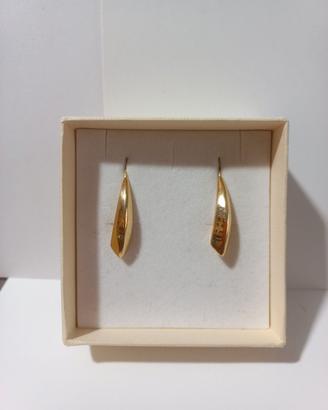 Orecchini in oro 750 spedizione assicurata
