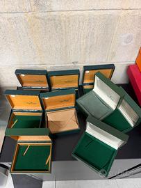 rolex scatole 9 box anni 70 80 originali