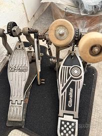 Doppio pedale per Batteria