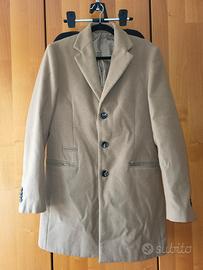 Cappotto beige uomo tg. M