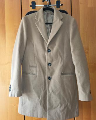 Cappotto beige uomo tg. M