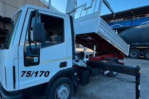 Camion Iveco CON Gru e Ribaltabile 75.170