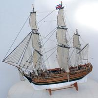 Veliero in legno HMS BOUNTY 1775 da collezione