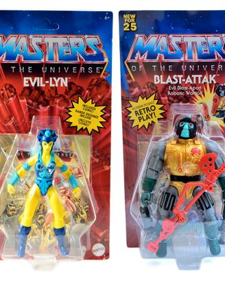 Masters Of The Universe Origins Blast-Attak e Evil