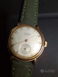 orologio tissot automatico anni 50 in oro