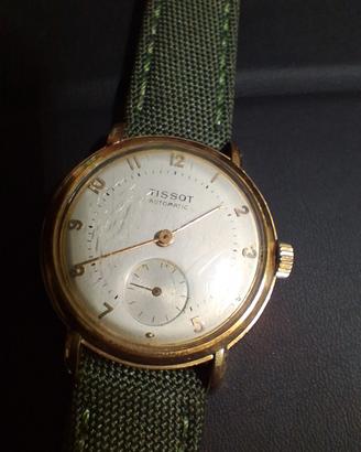 orologio tissot automatico anni 50 in oro