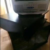 Carrello porta tv girevole