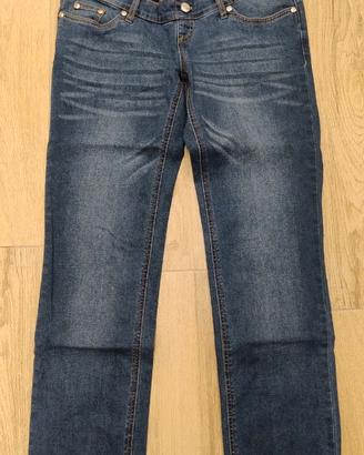 Jeans Premaman straight blu Mama Bpc Bonprix