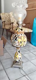 Lume / Lampada in ceramica traforata