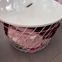 Contenitore coperte salotto