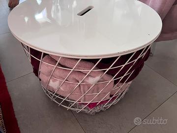 Contenitore coperte salotto