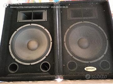 Casse Gemini 100 watt