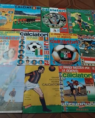 Lotto 15 album ristampa calciatori panini l'Unita'
