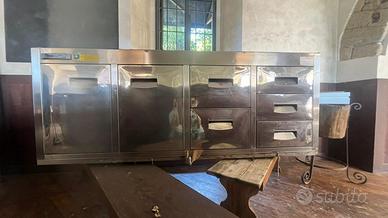 Frigorifero da incasso  in acciaio