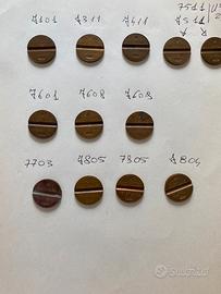 Gettone telefonico 7511  e vari  con telefono retr