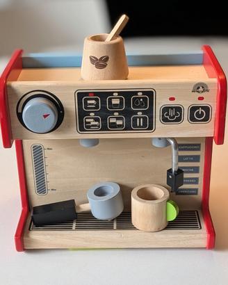 Bar/macchina da caffè legno in scatola originale
