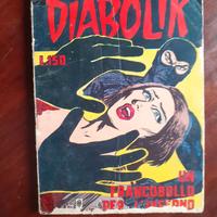 Diabolik n 7 anno VI Francobollo per l´Inferno