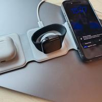 Apple Magsafe stazione carica tripla stand sveglia