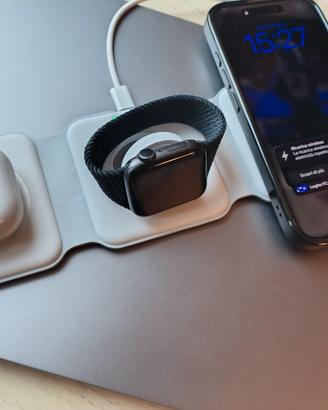 Apple Magsafe stazione carica tripla stand sveglia