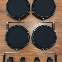 4 Pad Tom Alesis Turbo con Morsetto e barra a L