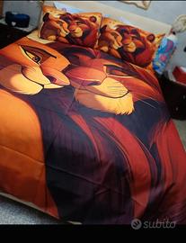 copriletto matrimoniale digitale con federe