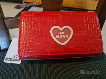 Moschino borsetta rossa