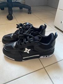 Scarpe/Shoes LV Skate II Nero e bianco/Black and