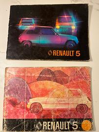 Uso e manutenzione Renault 5 in italiano